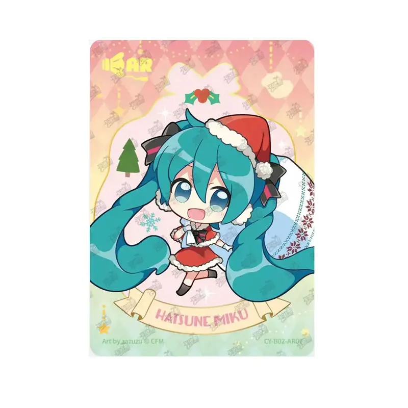 

Коллекционная карточка KAYOU Hatsune Miku Series 2 Charm Pack AR(001-012)/SR(001-012) Dreamy Sweetheart, полный набор из одной карточки, оригинальная коллекционная карта