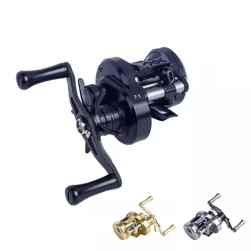 

Катушка для бейткастинга Loongze Airlite BFS, цельнометаллическая, с электромагнитным тормозом, для финальной ловли, B50/100/200DBC-I, легкая, для ловли баса