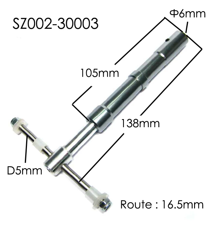 Train d'atterrissage absorbant les chocs en métal, support d'amortissement d'avion RC, train d'atterrissage en alliage d'aluminium pour accessoires de modèle Warbird et planeur