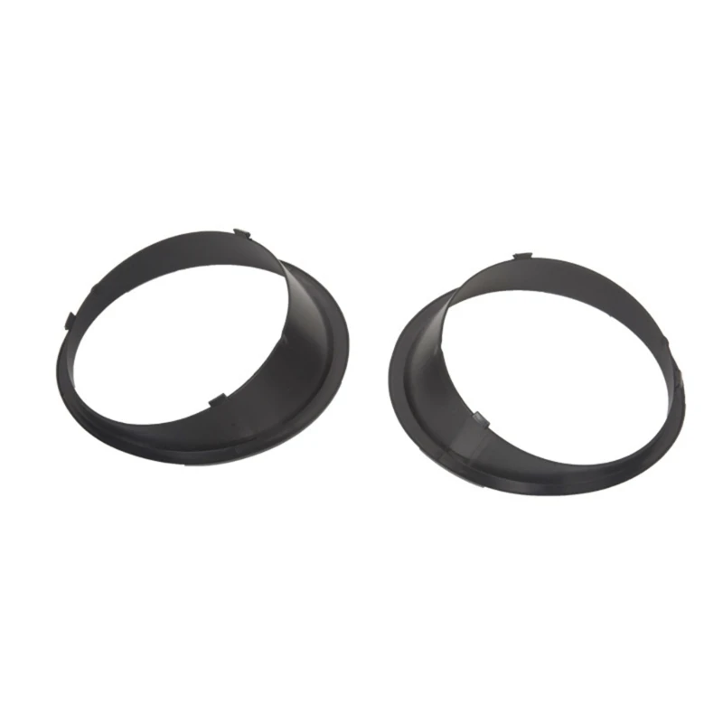 Easy Install Headlamp Bezel Guard Headlight Decorative Rings Protective for JK GTWS