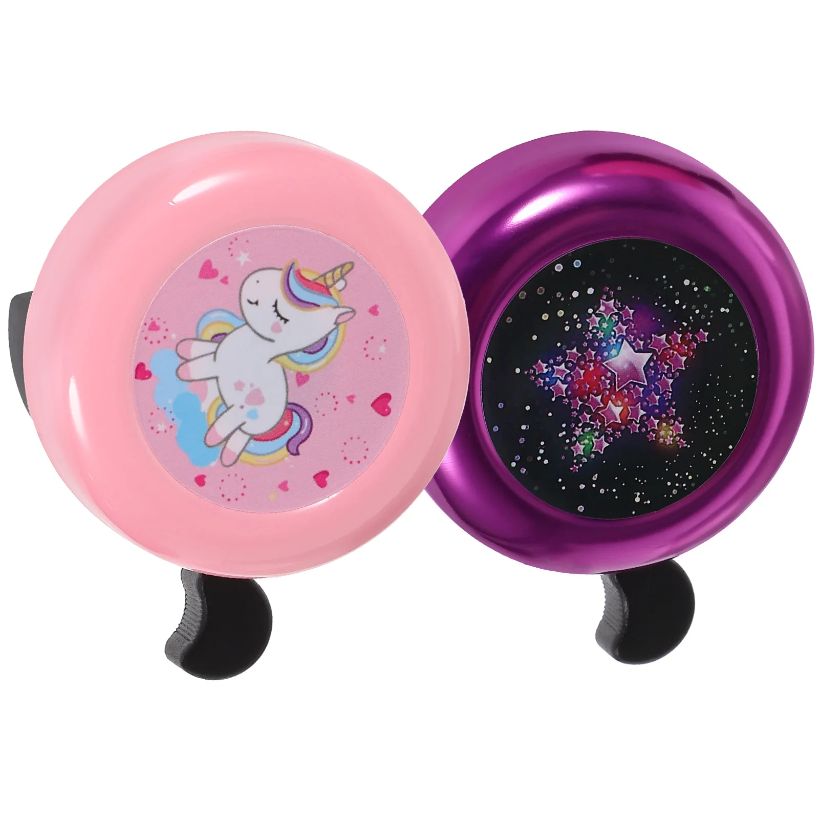 

2pcs Children's Bike Bell Cute Cartoon Durable Plastic Loud Sound Traffic Signal Gift Kids Toddler Bike Accessories Bicycle