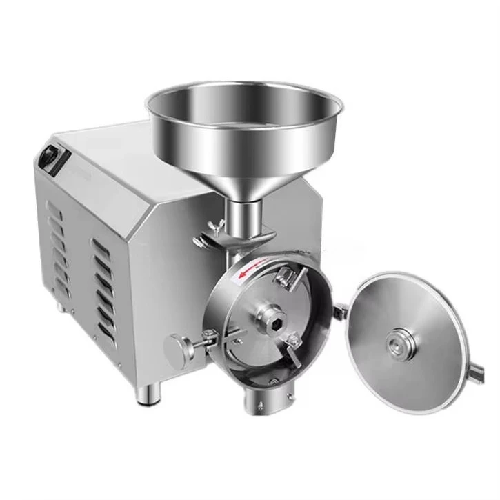 Commercial Grain Cereal Grinding Machine 30-40kg/h Capacity for Ultra-Fine Mixing Powder Seasoning Spice Pulverization