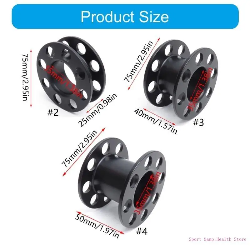 

Convenient Diving Finger Spool Reel Wrecks Scubas Diving Techs Spool Enduring