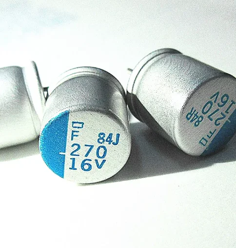 16V270UF Solid-state Capacitor, Graphics Card Capacitor. Specifications: 8*9, 6.3V, 1000UF