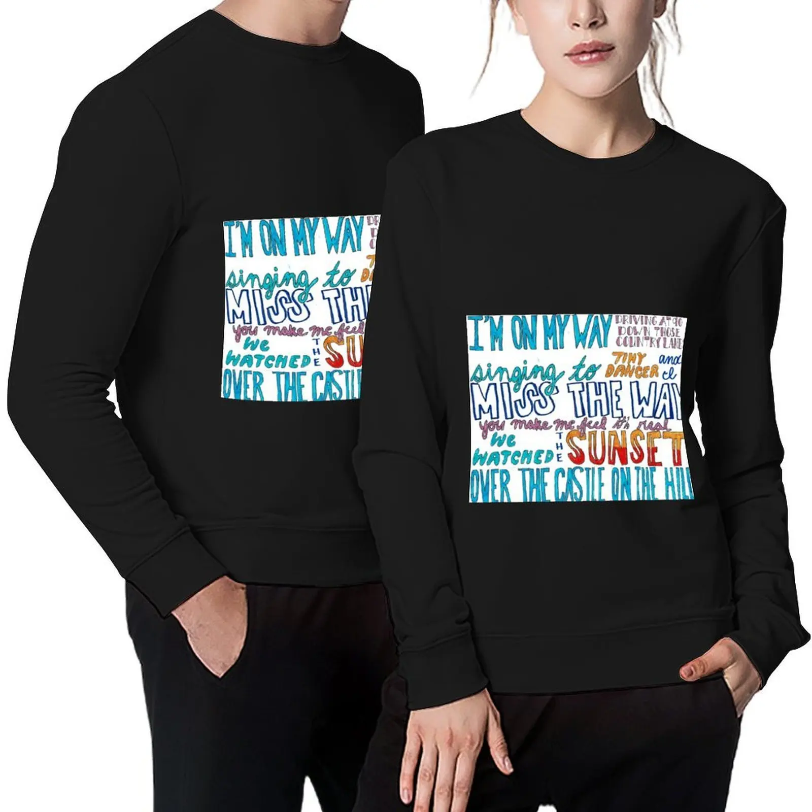 

Castle on the Hill Pullover men's clothing tracksuit men autumn men clothing new in sweatshirts