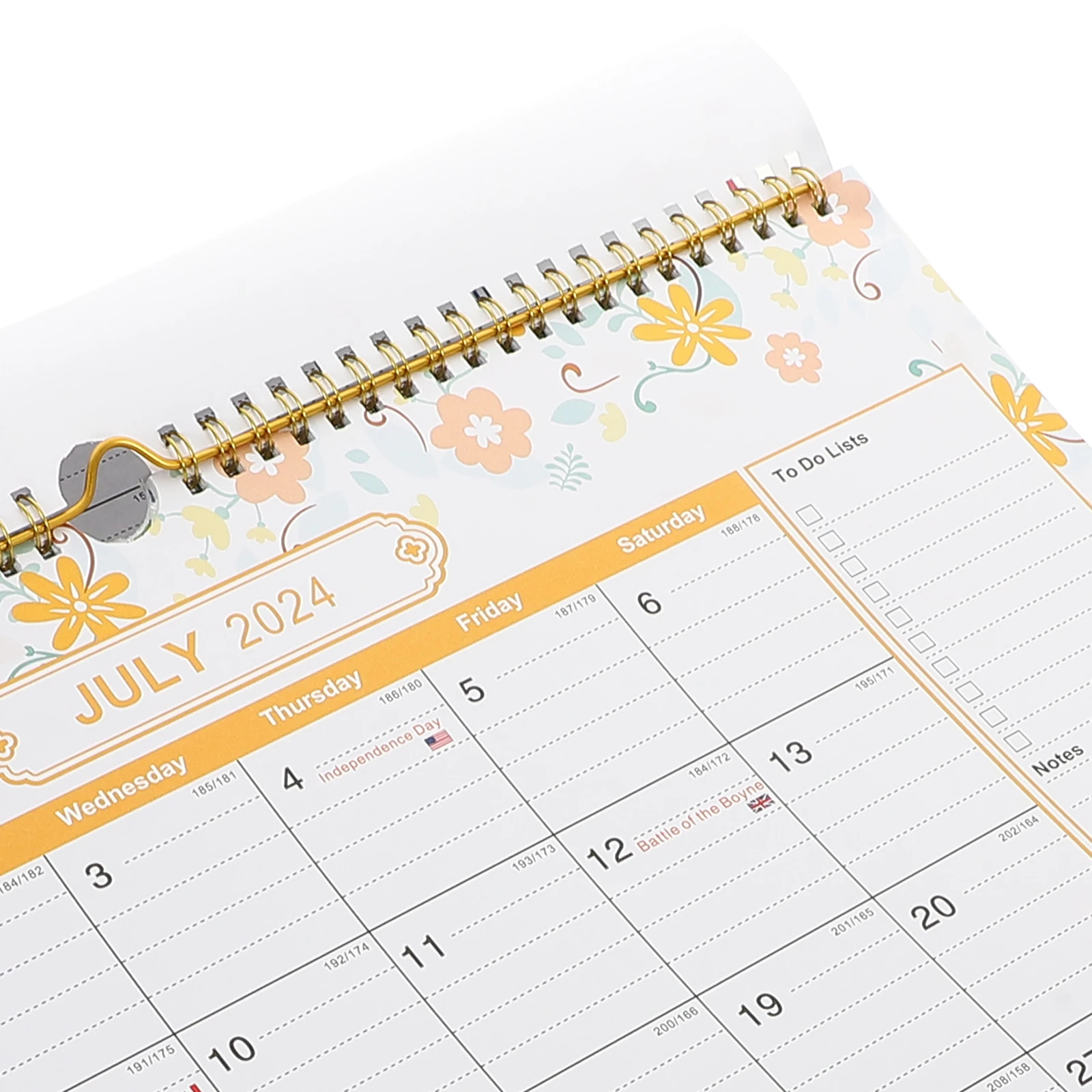 

Разрывной настенный календарь, английский обратный отсчет, ежедневное использование, подвесной дизайн, прочный календарь на 2024 год, ежемесячный календарь на 2025 год