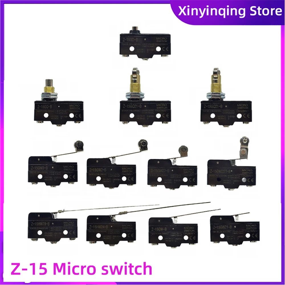 LXW5-11G Z-15G-B Silver Contact Limit Switch Travel Switch Micro Switch Z-15GQ-B,Z-15GQ22-B,Z-15GW22-B,Z-15GW-B,Z-15GW2-B,Z-15HW