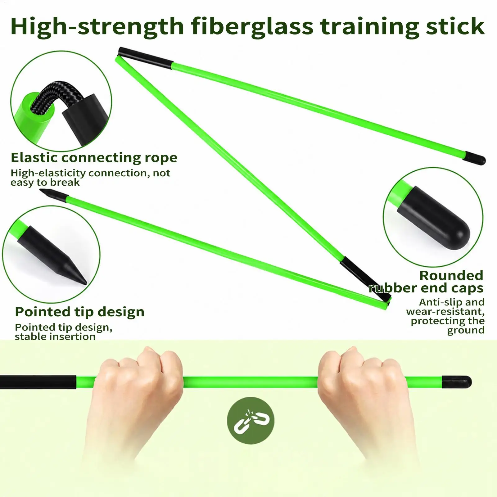 Golf Alignment Sticks Putting Adjustable Angle Practice Tools Golf Swing Correction Equipments For Men Women Golfer Beginners