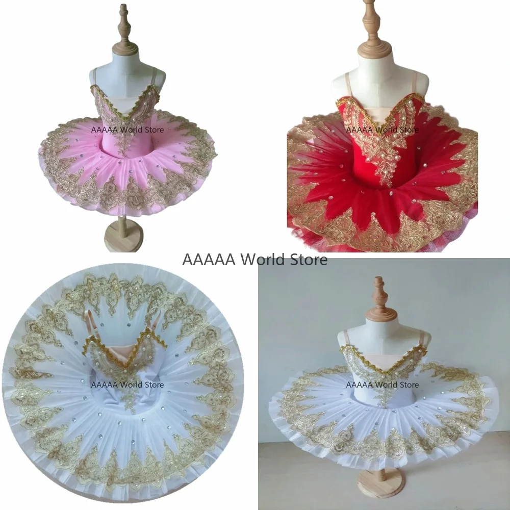 

Girls Ballet Tutu Dress Princess Fairy Cosplay Costume Kids Dance Wear Performance Stage Outfit