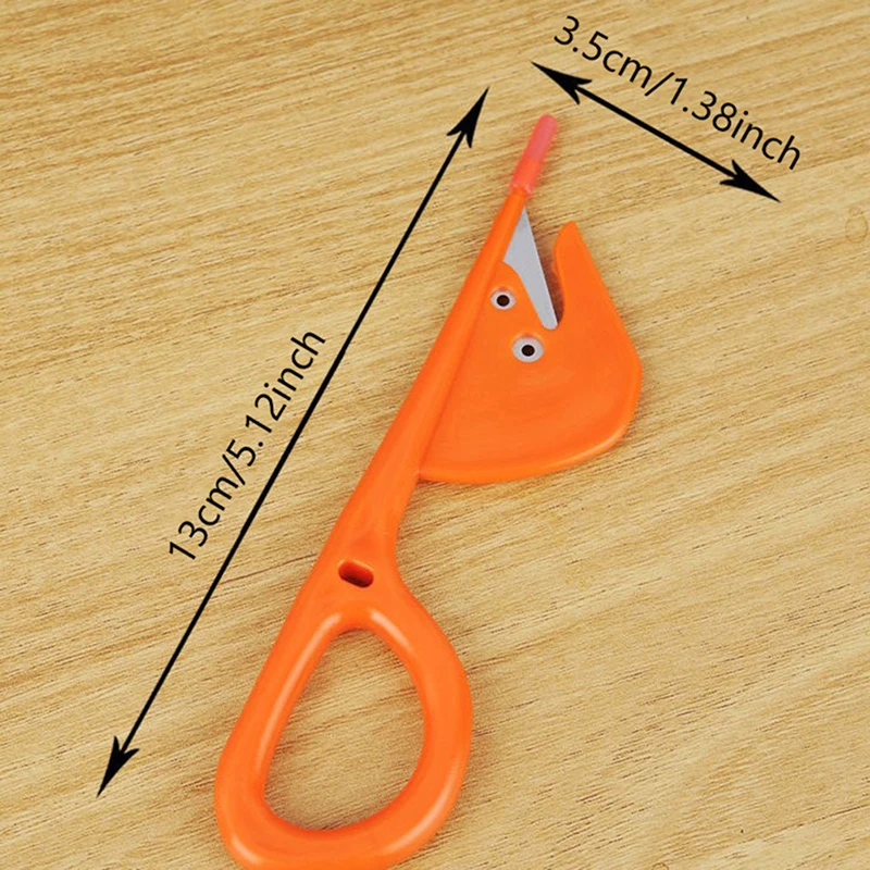 1pc Stainless Steel Thickened Poultry Intestine Scissors Chicken Duck Goose Intestine Knife Fish Bowel Knife Kitchen Accessories