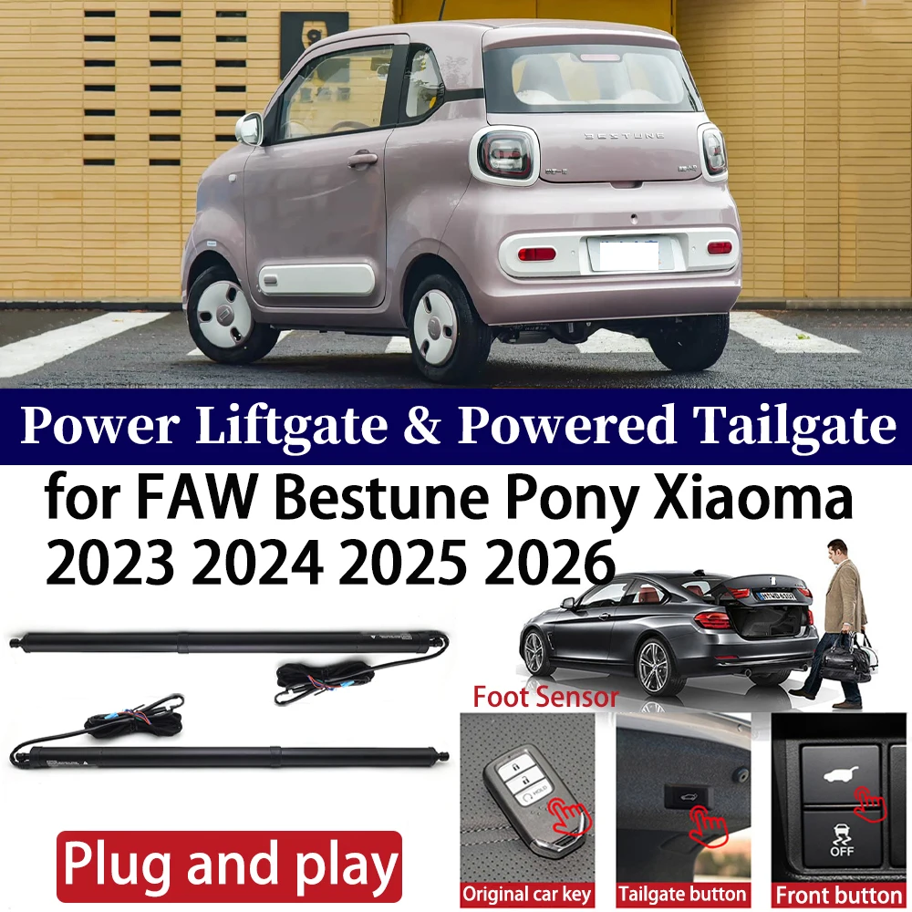 

for FAW Bestune Pony Xiaoma 2023 2024 2025 2026 Car Auto Power Electric Tailgate Liftgate Trunk Closer System Boot Lift Motor