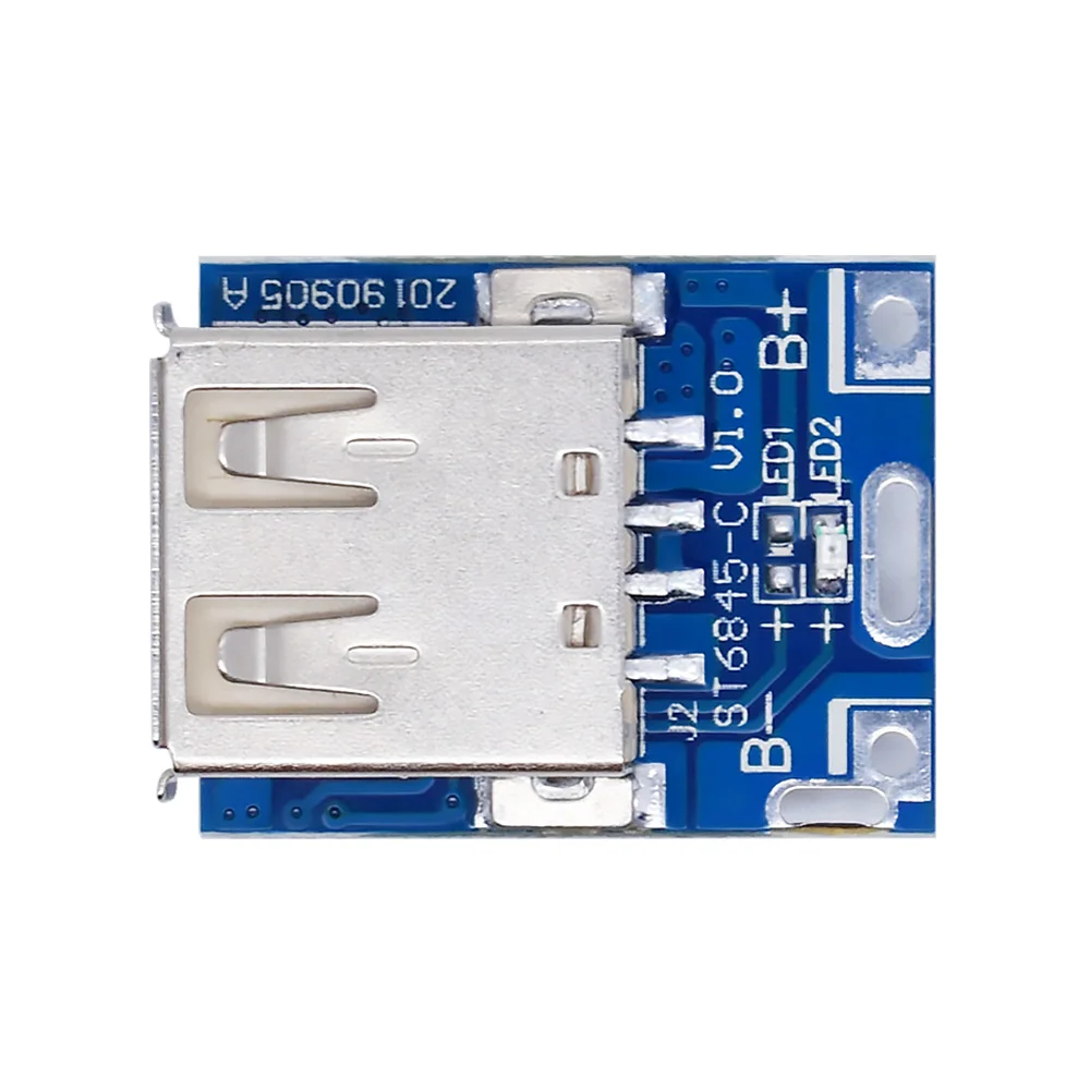 5V Lithium Battery Charger Step Up Protection Board Boost Power Module Micro USB Li-Po Li-ion 18650 Power Bank Charger Board DIY