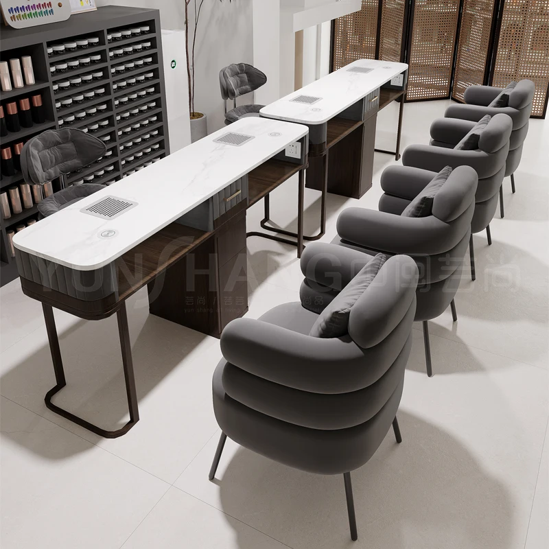 

/офисный маникюрный профессиональный маникюрный стол, маникюрный столик, приставные столики для ногтей, мебель для салона красоты, столы с 4 стульями