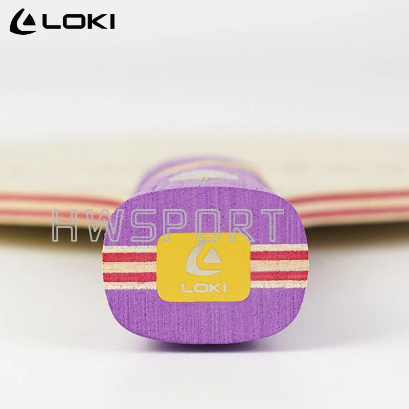 LOKI Kirin K5 K6 K7 Tischtennisschläger, elastische Ping-Pong-Klinge aus Vollholz mit Clear Touch, schneller Angriff mit Loop-Antrieb