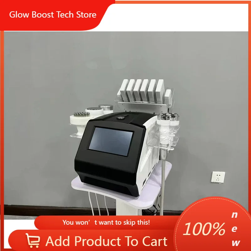 

Новый аппарат для кавитации и вакуумного массажа 80K, многофункциональный косметологический аппарат для лимфодренажа, липолазерный массажер для проработки меридианов