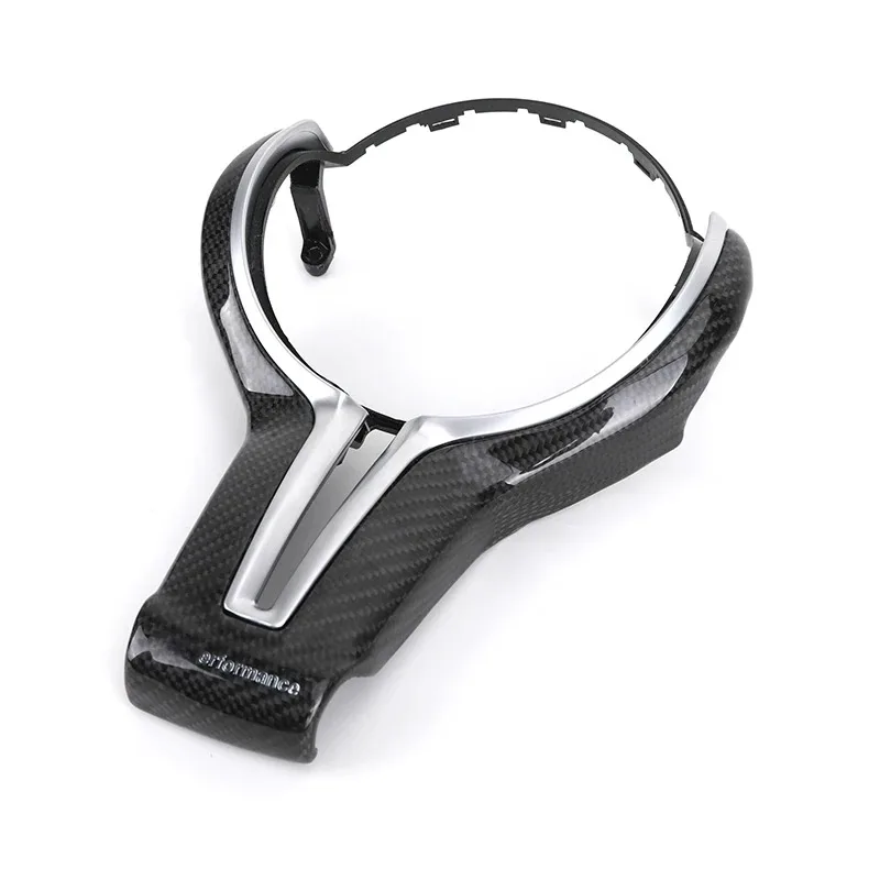 

Carbon Fiber M Performance Steering Wheel Trim Cover For BMW F10 X5 F15 F16 F20 F25 F26 F30 F32 F36 F80 F82 F87 F90 M2 M3 M4 M5