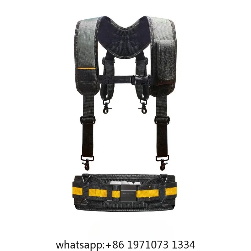 Tool Bag Belt Quick Hanging Removing Buckle Waist Supporter Outdoor Tactics Belt Heavy Multi-functional Waterproof