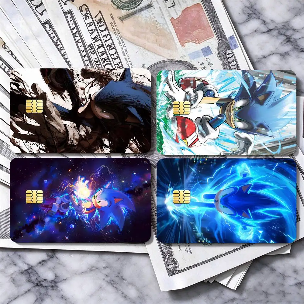 Sonic the Hedgehog  Credit Card HD Stickers Premium matte film effectively prevents fingerprints and daily abrasion.