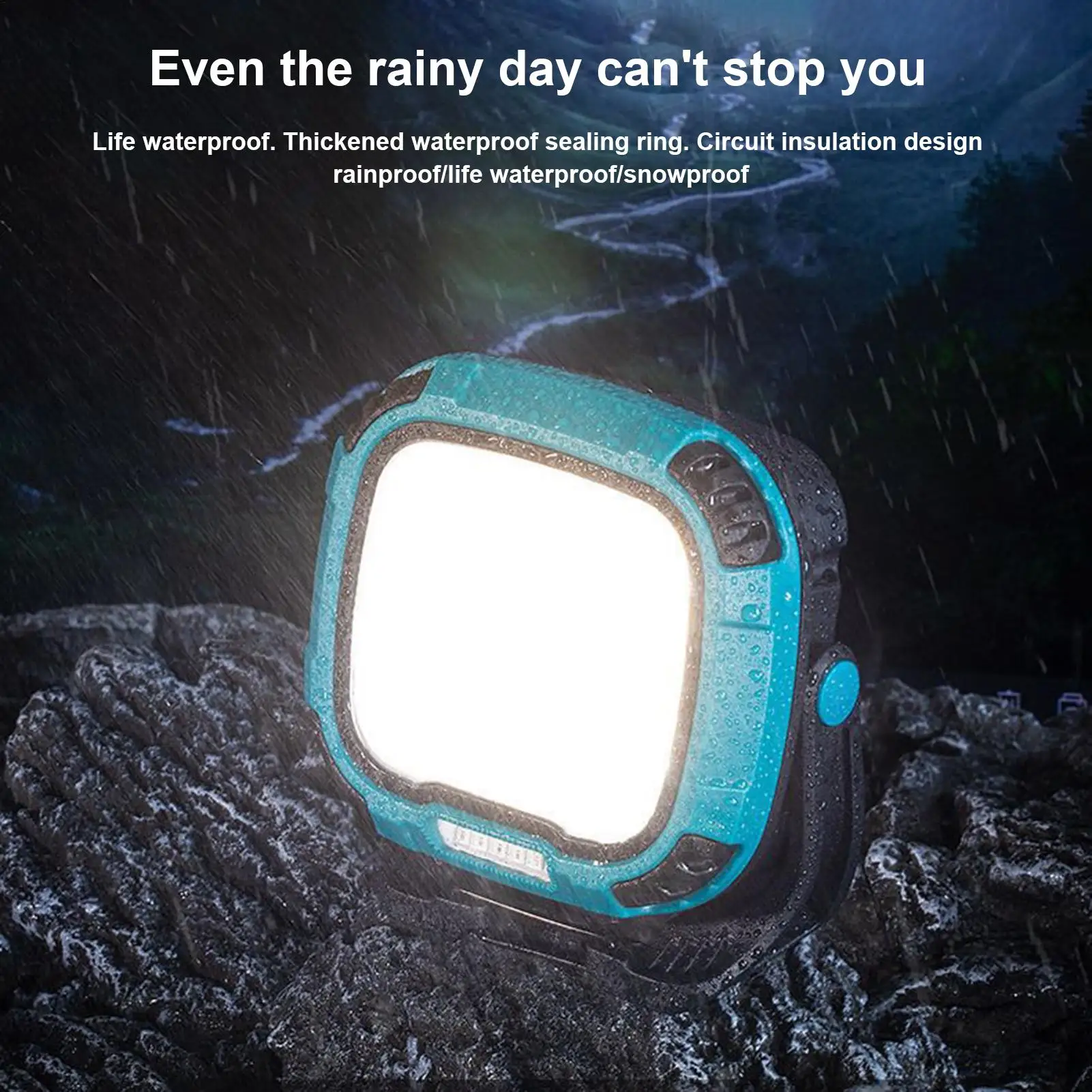 

Work Lights Rechargeable Portable Work Light USB Waterproof Dustproof Bright Lamp For Hunting Automotive Outdoor Garage