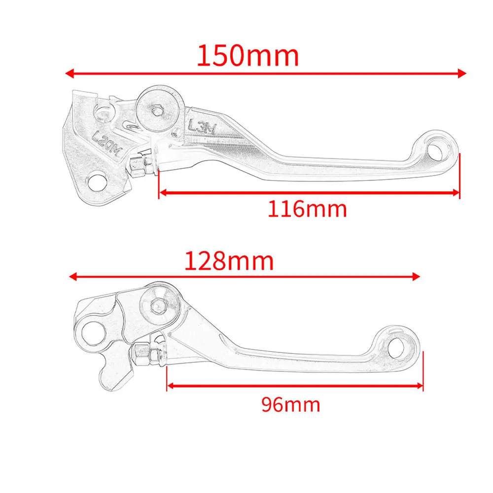 Motocross For Beta RR 250 300 350 400 430 390 430 480 RR 2T 4t Stroke 430RR 480RR 2013- 2020 CNC Brake Clutch Levers Dirt Bike