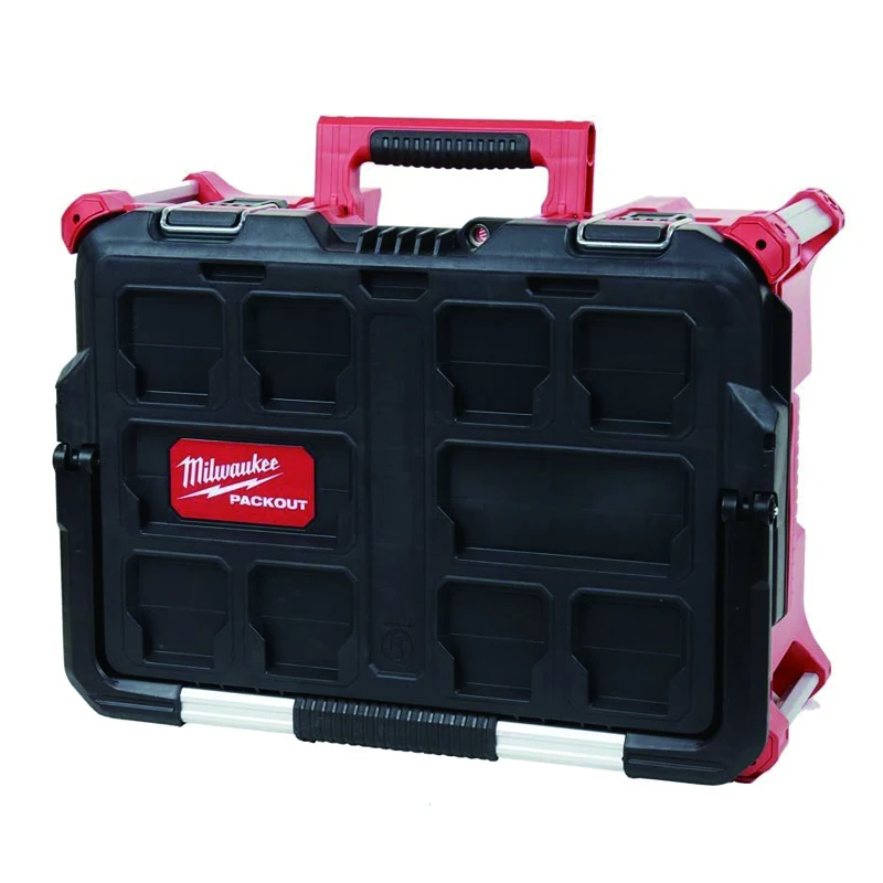 Milwaukee PACKOUT 48-22-8425 Durable Large Tool Box Bearing 100 Pounds IP65 Level Weatherproof Seal Large Tool Box