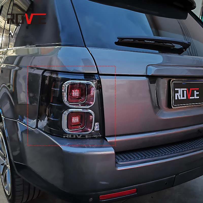 Tylne światła LED ROVCE dla Range Rover Sport L320 2005-2013 Taillight montaż tylnych Lamp światło hamulca akcesoria w stylu zmodyfikowanym