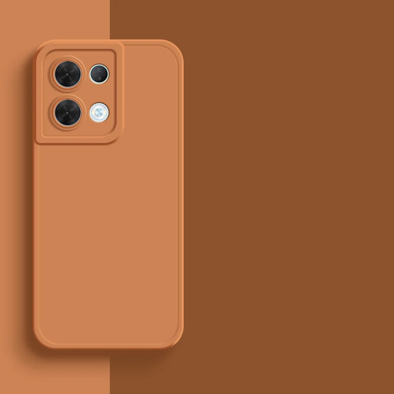 Fashion Square Frame Soft Silicone Case On For OPPO Reno 8 7 6 5 Pro 4G 5G funda Cover