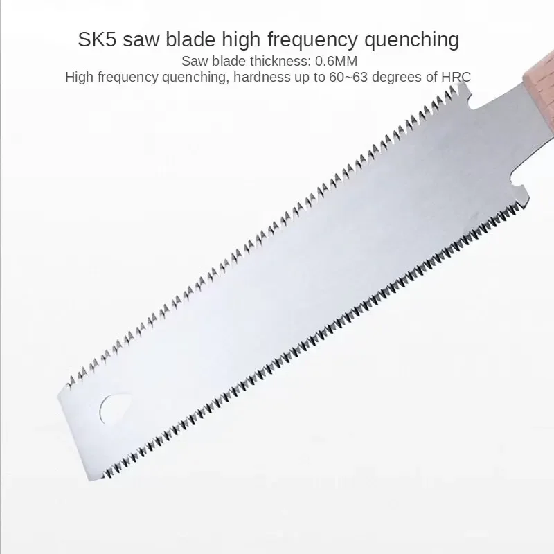 310MM Double Edged Japanese Pull Saw Steel Flexible Blade Hand Saw for Woodworking Cutting Saw