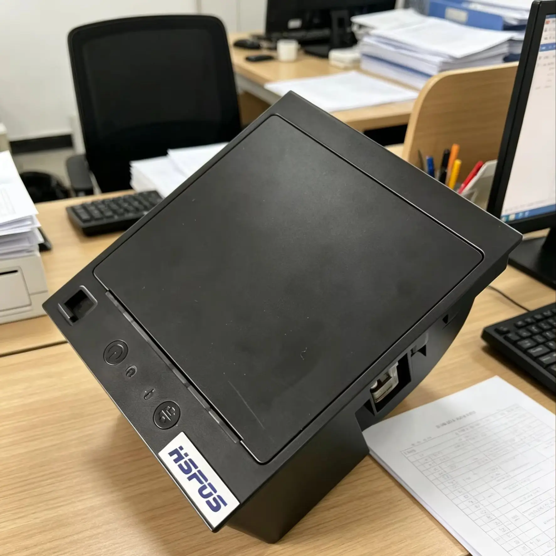 

HS-QR73 80mm Panel Thermal Receipt Printer, Suitable for Gas Stations, Parking Payment Machines, Self-Service Equipment and More