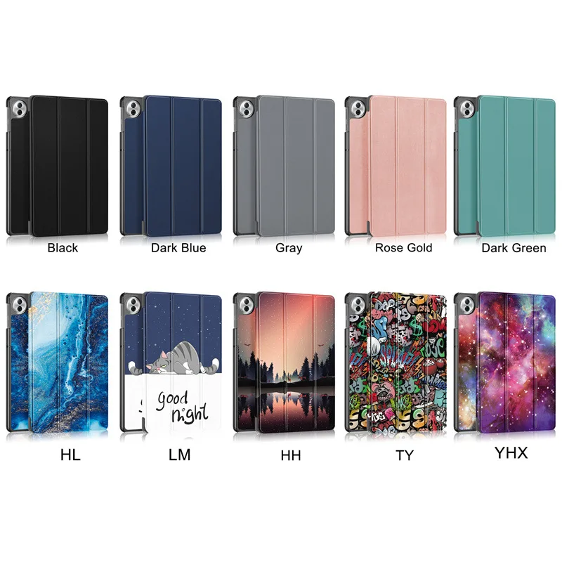Dreifach Faltbare Hülle für Honor Pad 10 12,1 Zoll mit Auto-Wach-/Schlaf-Funktion Stoßfeste Kunstleder-Abdeckung für Huawei – Detail 1