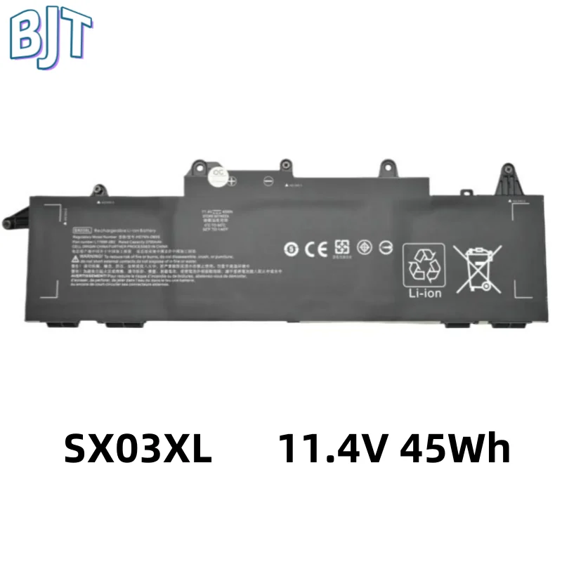 

11.4V 45Wh SX03XL Laptop Battery For HP ProBook X360 435 G7 G8 Notebook HSTNN-DB9S HSTNN-DB9P HSTNN-DB9P L78125-005 L77689-2B1