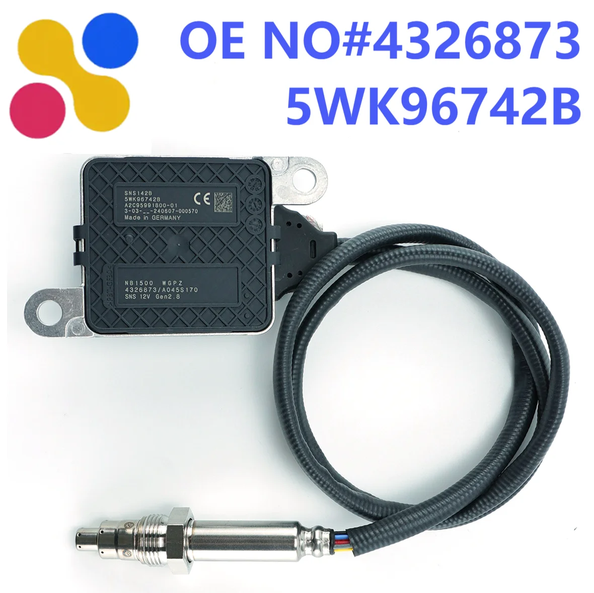 5WK96742B 4326873 A045S170 capteur NOx capteur d'oxygène d'azote de haute qualité pour Cummins pour Dodge Ram 2013-2018 6.7L Diesel