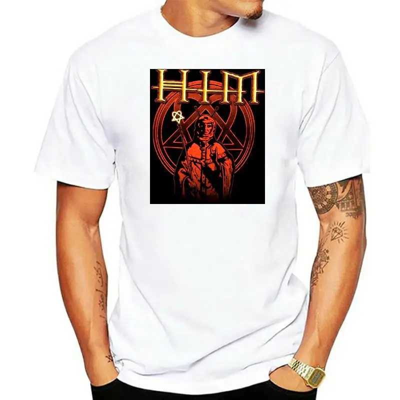 OFFICIAL Him - Astro Priest T-shirt NEW Licensed Band Merch ALL SIZES