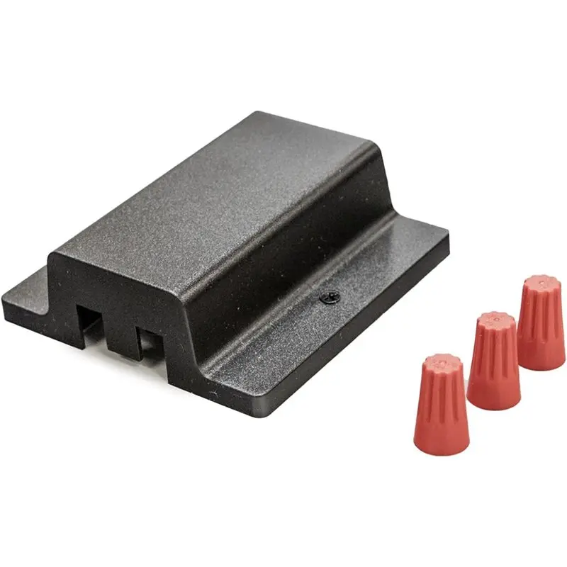 【COMELY】H Track 120V Floating Canopy Connector,Power Feed- Black Track Lighting 3-Wire H System From Junction Box