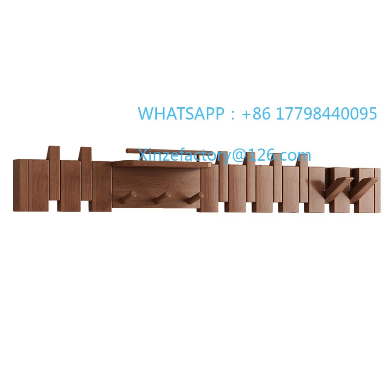 Piano Key Hanger Wall Wall Hanging Bedroom Home Does Not Take Up Space Multi-functional Entrance Door Back Entrance Coat Hook