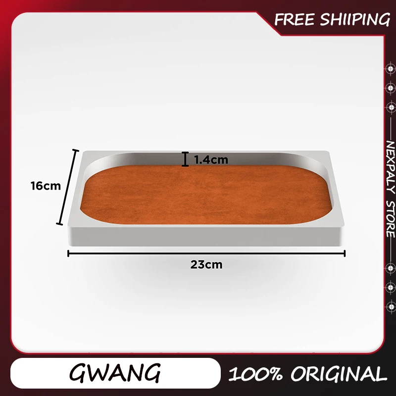 GWANG Aluminium Alloy CNC Mouse Tray Storage Organiser Screw Tray Pencil Case Desk Accessories
