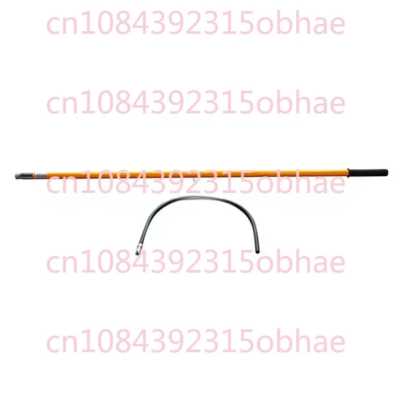 High Voltage Insulated Rescue Hook 2x1.5 M Telescopic, 10-35kv