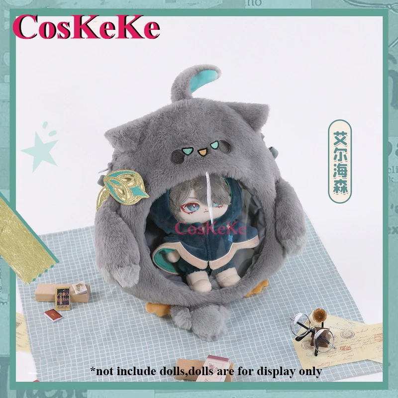 CosKeKe Tighnari/Xiao/Zhongli/Tartaglia/Alhaitham Bag Cosplay Game Genshin Impact periferiche bella borsa di peluche moda Itabag