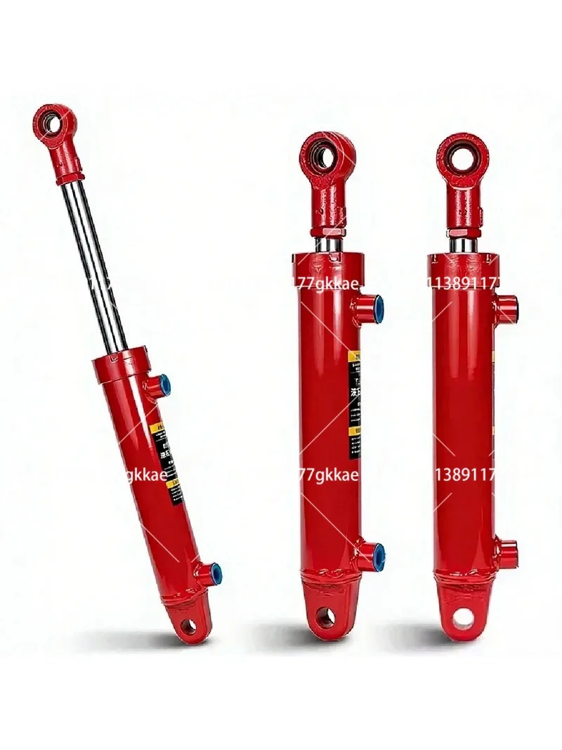 Heavy Duty Hydraulic Cylinder for Excavators, Cranes, Hydraulic Oil Jack 2 Ton Industrial Replacement Parts