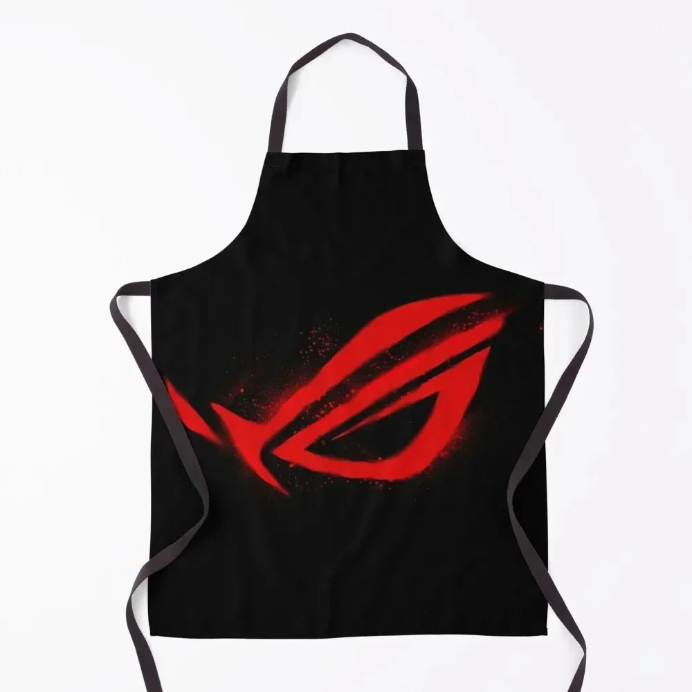 

Asus Rog Gaming Apron For Kitchen Women waiter For Man Kitchen Front Apron