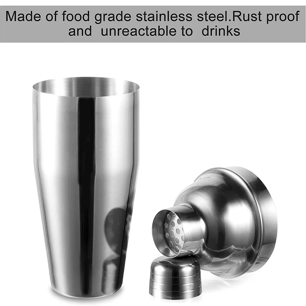Profissional Cocktail Shaker Set Barkeeper Ausrüstung Bar Wein Martini Getränkemixer Boston Shaker Barkeeper Kit Barware Werkzeuge