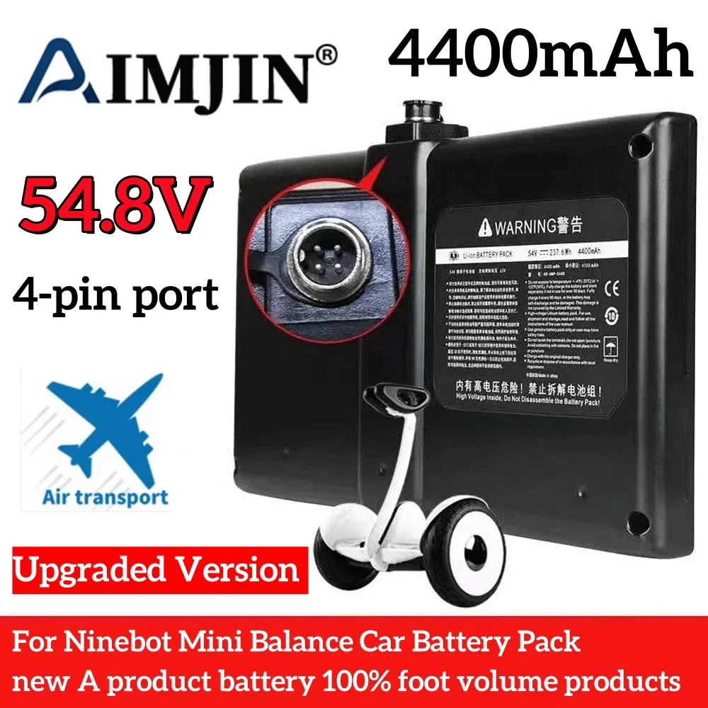 

SELF BALANCING Skateboard Battery for Ninebot Segway MINI 54V-63V 4400mAh lithium battery connection app with BMS