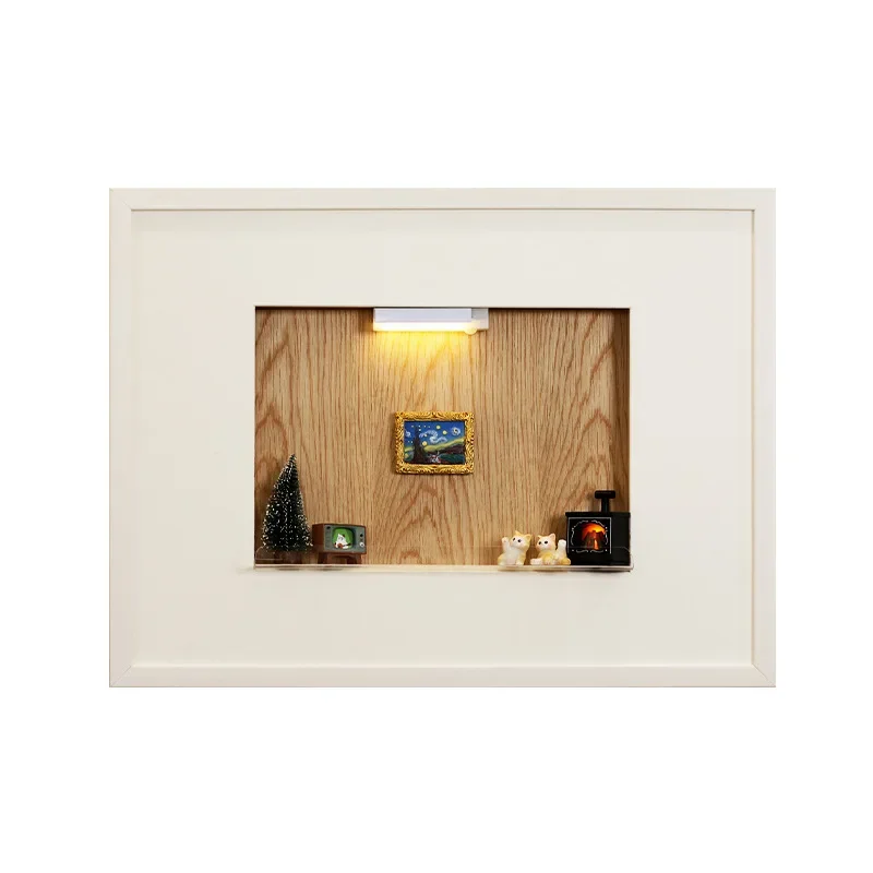 

DIY meter box decorative painting super new magnetic suction storage distribution box blocking hanging