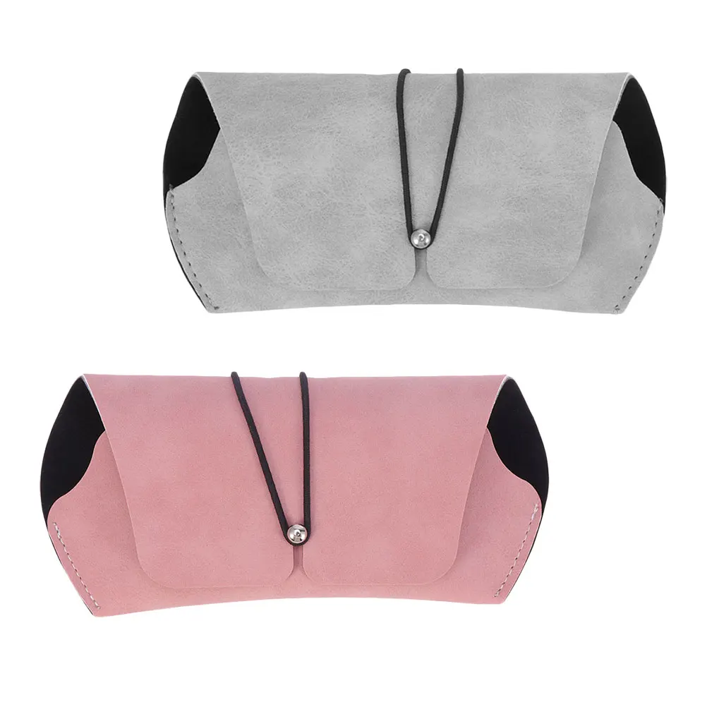

2Pcs Glasses Storage Box Material Small Size Fits Most Frames Perfect Case Sunglasses Protector Glasses