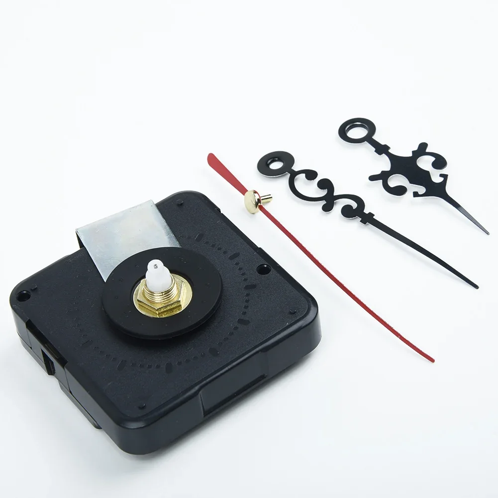 1Pcs Professional And Practical Quartz Wall Clock Movement Mechanism 2.2*2.2*0.63 Inch DIY Repair Tool Parts Kit With Red Hands