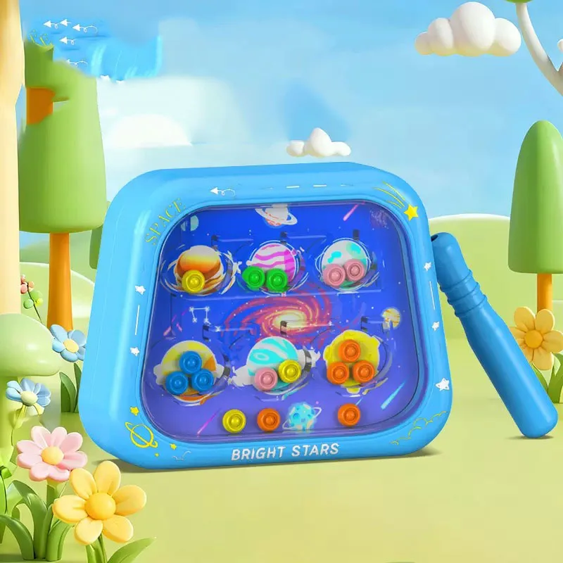 1 磁気ペン認知早期教育数字色分類迷路移動ビーズ教育玩具 3 ～ 6 歳の子供向け