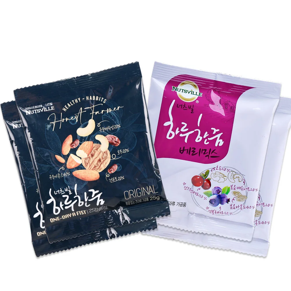 [너츠빌] 하루한줌 오리지날(25g) 20봉 + 베리믹스(25g) 20봉