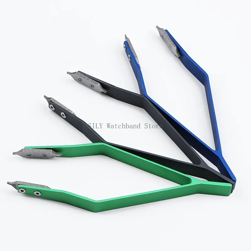 7825 V Shaped Metal Watch Spring Bar Remover Stainelss Steel Tweezer for Watchmaker High Hardness Precision Watch Repair Tools image 4