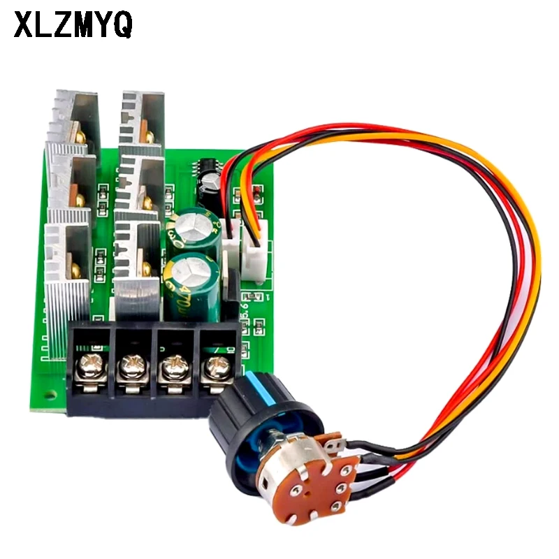 DC 9-55V 40A 2000W PWM DC 모터 속도 레귤레이터 고전력 선형 속도 제어 9V 12V 24V 36V 48V 모터 제어