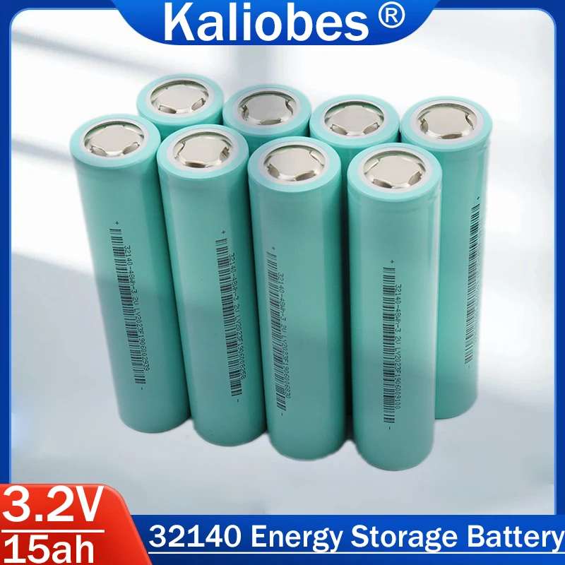 

LiFePO4 аккумулятор класса A 3,2 В 32140 15 Ач DIY 4S 8s 12 В 24 В 36 В инверторный электромобиль для путешествий внедорожник гольф караван